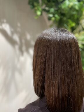 髪質改善縮毛矯正☆ミディアムヘアスタイル
