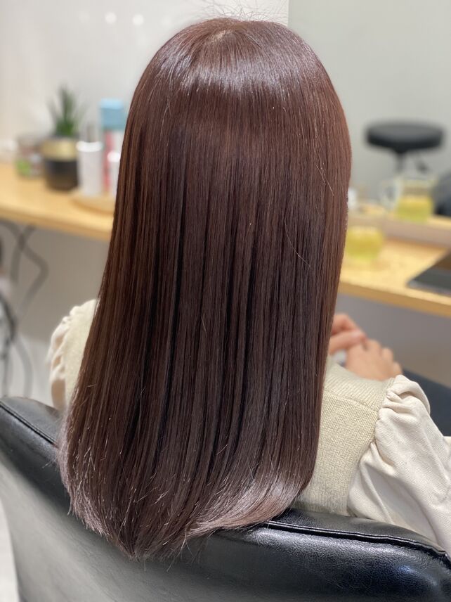 艶感☆ピンクグレージュ